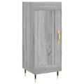 vidaXL Komoda sivý dub sonoma 34,5x34x90 cm spracované drevo