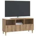 vidaXL TV skrinka 102 x 34,5 x 50 cm Dub artisan Kompozitné drevo