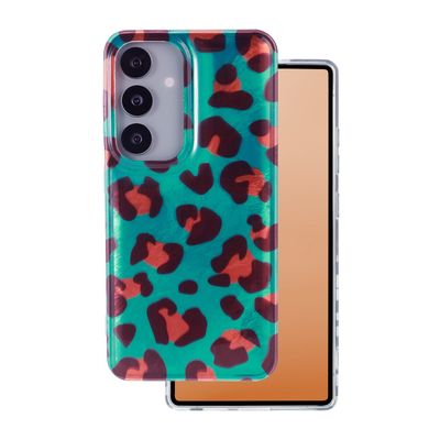 Puzdro s motívom zvieracej potlače pre Samsung Galaxy S25 FE Crazy Cheetah