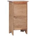 vidaXL Nočný stolík 43x31x80 cm zmes recyklovaného dreva