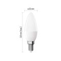 LED žárovka Basic Candle E14 / 8,8 W (60 W) / 806 lm / teplá biela