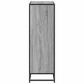 vidaXL Knižnica sivý dub sonoma 80,5x35x107,5 cm kompozitné drevo