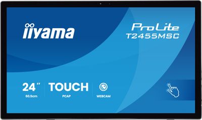 24'' LCD iiyama T2455MSC-B2: IPS, FHD, P-CAP, HDMI