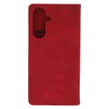 Smart Suede case for Samsung Galaxy A56 5G red