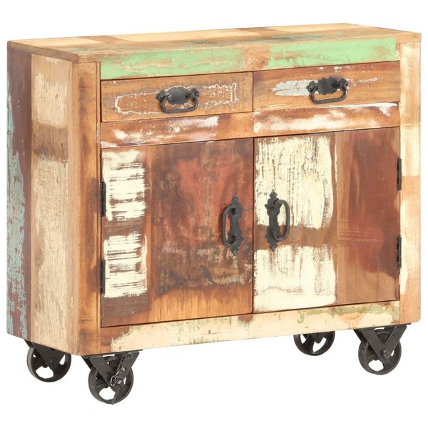 vidaXL Komoda 80x30x70 cm recyklovaný masív