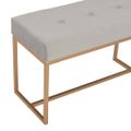 vidaXL Lavička 80 cm sivá zamatová