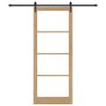 vidaXL Posuvné dvere ORKDAL 93 x 232 cm Prírodná