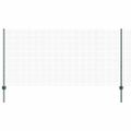 vidaXL Zvarené pletivo s podperami 10 x 1,2 m PVC potiahnutá oceľ