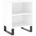 vidaXL Nočné skrinky 2 ks biele 40x30x50 cm kompozitné drevo
