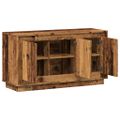 vidaXL Komoda staré drevo 102x35x55 cm kompozitné drevo
