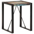 vidaXL Jedálenský stôl 60x60x75 cm, recyklovaný masív