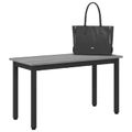 vidaXL lavička Sivý Sonoma 80 x 35 x 45 cm Kompozitné drevo