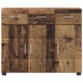 vidaXL Servírovacia skriňa FLORIN 88,5 x 30,5 x 73 cm Staré drevo
