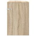 vidaXL Koncový stôl Sonoma dub 39,7 x 39,7 x 60 cm Kompozitné drevo