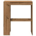 vidaXL Barový stôl s policami dub artisian 90x40x103,5cm kompoz. drevo
