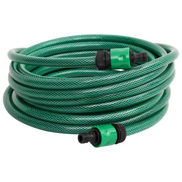 vidaXL Záhradná hadica zelená 10 m PVC