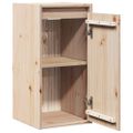 vidaXL Nástenná skriňa 30x30x60 cm masívna borovica