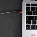 Kabel USB-C+Lightning 200cm FullLINK UC-19 AMiO-02931