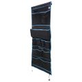 vidaXL Skladovacie vrece Čierna a modrá 161 x 58,5 cm oxford