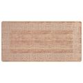 vidaXL Behúň MARSA Biela 100 x 200 cm Polyester a PVC