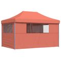 vidaXL Párty stan 292 x 440 x 315 cm Tehlová Oxfordská látka