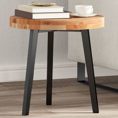 vidaXL Stolová doska okrúhla Ø40x4 cm masívne akáciové drevo