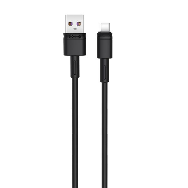 Kábel XO NB-Q166 USB - USB-C 1,0 m 5 A čierny