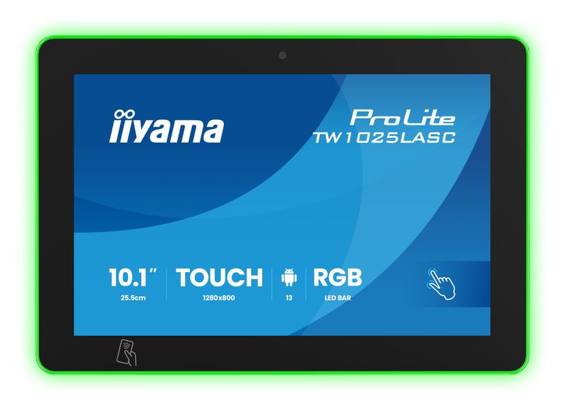 10'' iiyama TW1025LASC-B3PNR: IPS, HD, cam, mic