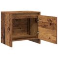 vidaXL Nočný stolík Staré drevo 45 x 34 x 44,5 cm Kompozitné drevo