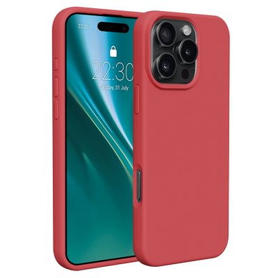 Silikónové puzdro Etteri pre iPhone 16 Pro Max 6,9" malinová