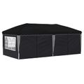 vidaXL Prístrešok na párty 575 x 288 x 245 cm Antracit