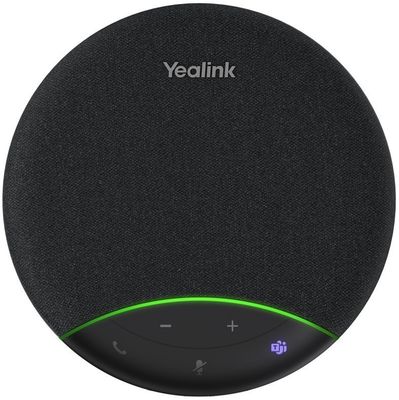 Yealink SP92 + BT51 - USB/Bluetooth konferenčný reproduktor, vrátane BT donglu Reproduktor, Bluetooth 5.3, AI potlačenie šumu, 50mm menič, USB-C/A, 20h výdrž, dosah 30m, čierny