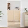 vidaXL Kladivové dvere 2 ks 90 x 50 cm Borovicový masív Prírodná
