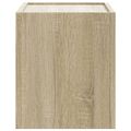 vidaXL Nástenné nočné stolíky 2 ks dub sonoma 45x30x35 cm