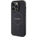 Puzdro Guess pre iPhone 14 Pro Max 6,7" GUHMP14XPSAHMCK čierna HC PU Saffiano Magsafe