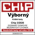 GoSmart Domový bezdrôtový zvonček P5735SS do zásuvky s WiFi