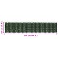 vidaXL Balkónový plôtik s listami Tmavozelená 500 x 100 cm