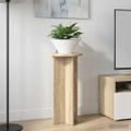 vidaXL Stojan na rastliny 2 ks Dub sonoma 29,5 x 29,5 x 60 cm