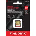 SanDisk Extreme Go SDXC karta, 64 GB, V30, 170Mb/s