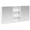 vidaXL Set kabinetov do kúpeľne 3 ks 140 x 14,5 x 70 cm