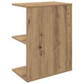 vidaXL Nočné stolíky 2 ks dub artisan 46,5x29x61 cm kompozitné drevo