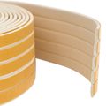 vidaXL Samolepiaca tesniaca páska na okno Biela 9 x 3 mm 50 m