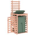 vidaXL Úložný box pre odpadkový kôš 84x90x128,5 cm masívny douglas