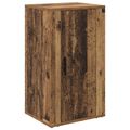 vidaXL Servírovacia skriňa Staré drevo 40 x 33 x 70 cm
