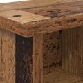 vidaXL Vešiak na stenu Nástenná montáž Staré drevo 50 x 16 x 26 cm
