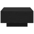 vidaXL Konferenčný stolík Čierny dub 90 x 60 x 31 cm Kompozitné drevo