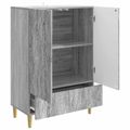 vidaXL Servírovacia skriňa Sivý Sonoma 66 x 34,5 x 95 cm