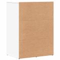 vidaXL Komody 2 ks biele 59x39x80 cm kompozitné drevo