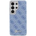 Puzdro Guess case 4G Script MagSafe pre Samsung Galaxy S26 Ultra modré