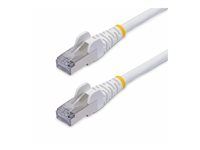 Patch kábel - RJ-45 (M) do RJ-45 (M) - 2 m - 5.6 mm - S/FTP - CAT 5/5e/6/6a/8 - IEEE 802.3bt/IEEE 802.3ba - neobsahuje halogén, prevedenie bez hrbolčekov - biela